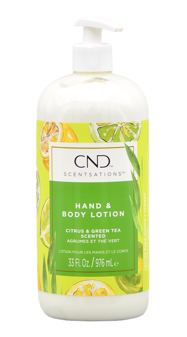 CND Nail Products Scentsations Citrus & Green Tea Hand & Body Lotion-image1