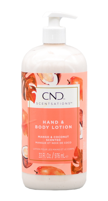 CND Nail Products Scentsations Mango & Coconut Hand & Body Lotion-image1