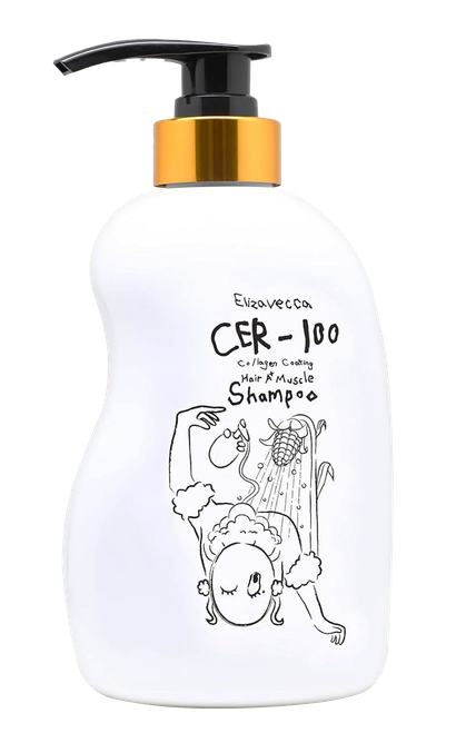 Elizavecca Cer-100 Collagen Coating Hair A+ Muscle Shampoo-image1