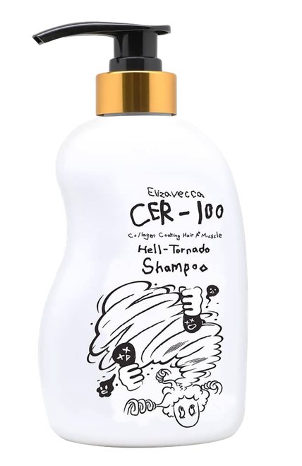 Elizavecca Cer-100 Collagen Coating Hair A+ Muscle Hell Tornado Shampoo-image1