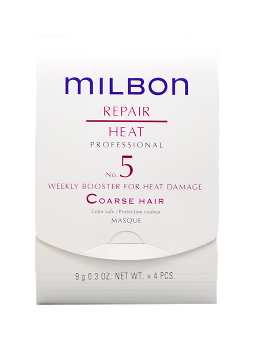 Milbon Repair Heat No. 5 Weekly Booster For Heat Damage Coarse Hair-image1