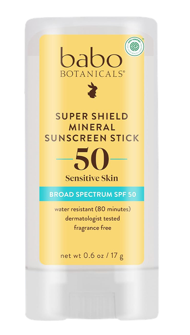 Babo Botanicals Super Shield Mineral Sunscreen Stick SPF 50-image1