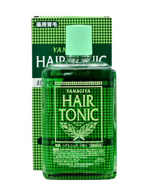 Yanagiya Hair Tonic Menthol Rich