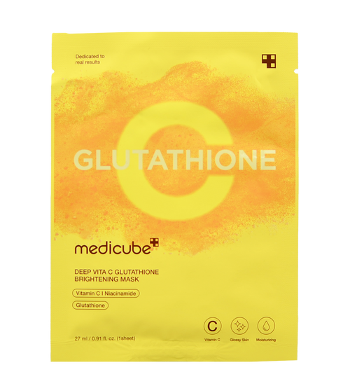 Medicube Deep Vita C Glutathione Brightening Mask