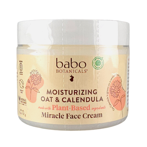Babo Botanicals Moisturizing Oat & Calendula Miracle Face Cream-image1