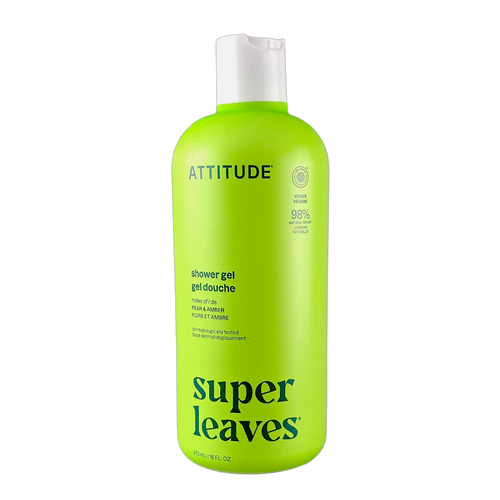 Attitude Super Leaves Pear & Amber Shower Gel