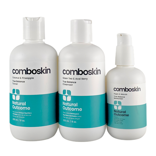 Natural Outcome Combo Skin Daily Regimen True Balance Set Green Tea & Pineapple Pore-Refining-image1