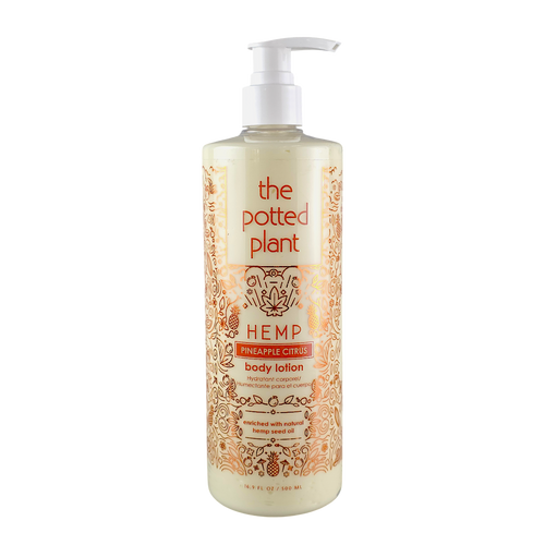 The Potted Plant Hemp Pineapple Citrus Body Lotion