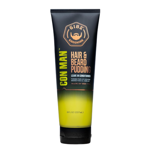 Gibs Con Man Hair & Beard Pudding Leave-In Hydrator & Mild Styling Aid