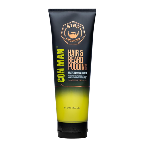 Gibs Con Man Hair & Beard Pudding Leave-In Hydrator & Mild Styling Aid-image1