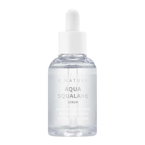 S.Nature Aqua Squalane Serum Types Hyaluronic Acid Olive Squalane