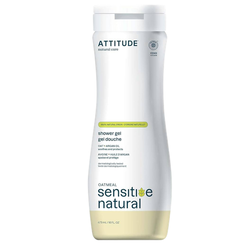 Attitude Natural Care Shower Gel Argan Oil Soothes And Protects-image1