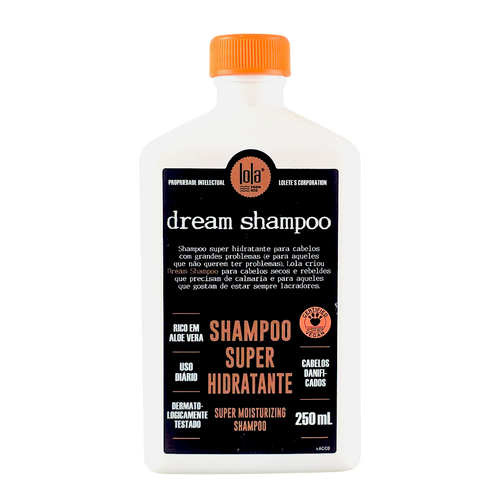 Lola Cosmetics Dream Super Moisturizing Shampoo with Argan Oil & Rice Protein