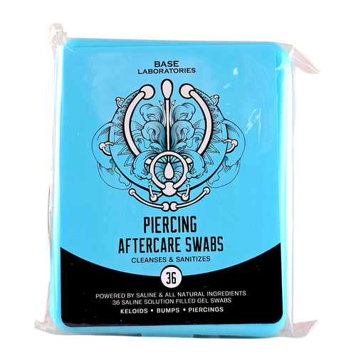Base Laboratories Medicated Piercing Aftercare Gel Swabs-image1