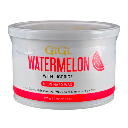 Gigi Wax - Hair Removal Watermelon Neon Hard Wax with Licorice Root Extract-image1