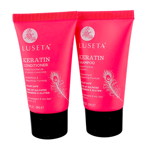Luseta Keratin Smooth Shampoo & Conditioner Travel Duo-image1