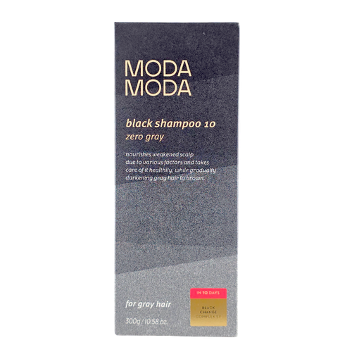 MODAMODA Zero Gray Black Hair Shampoo 10-image1