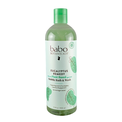 Babo Botanicals Eucalyptus Remedy 3-in-1 Shampoo Bubble Bath & Wash-image1