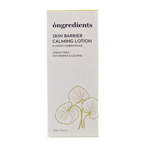 Ongredients Centella Asiatica Skin Barrier Calming Lotion