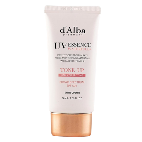 d'Alba Piedmont White Truffle Waterfull Tone-Up Sunscreen (Pink) SPF 50+