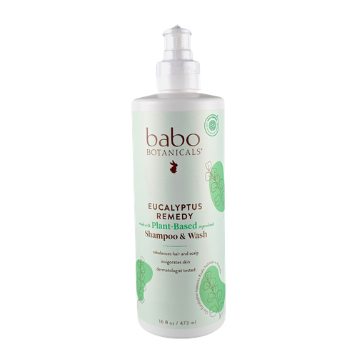 Babo Botanicals Eucalyptus Remedy 3-in-1 Plant-Based Shampoo Bubble Bath & Wash-image1
