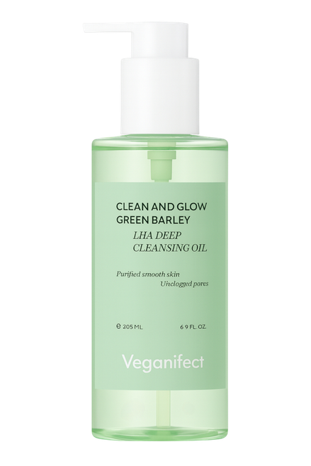 Veganifect Clean And Glow Green Barley Cleansing Oil-image1