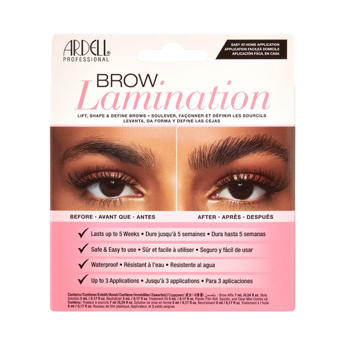 Ardell Brow Lamination Kit, Lift, Shape, and Define Brows, Waterproof