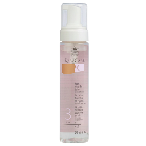 KeraCare by Avlon Foam Wrap-Set Lotion Extra-Hold Formula-image1