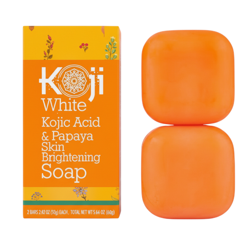 koji White Kojic Acid & Papaya Skin Brightening Soap-image1