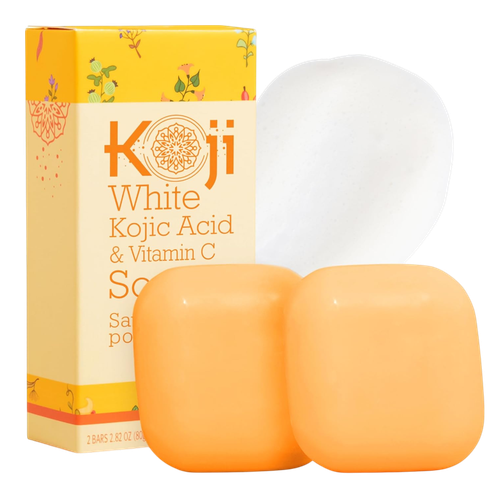 koji White Kojic Acid & Vitamin C Skin Brightening Soap-image1