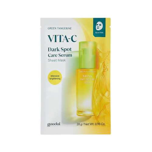 Goodal Green Tangerine Vita C Dark Spot Care Serum Facial Mask