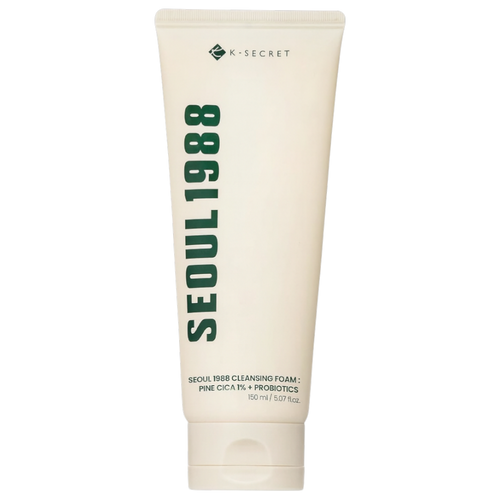 K-Secret SEOUL 1988 Cleansing Foam Pine Cica 1% + Probiotics