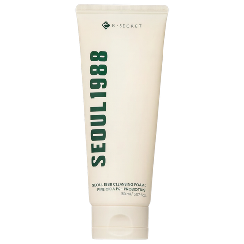 K-Secret SEOUL 1988 Cleansing Foam Pine Cica 1% + Probiotics-image1