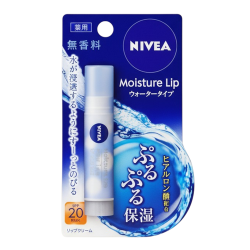 Nivea Japan Moisture Lip Water Type Balm SPF20 PA+++