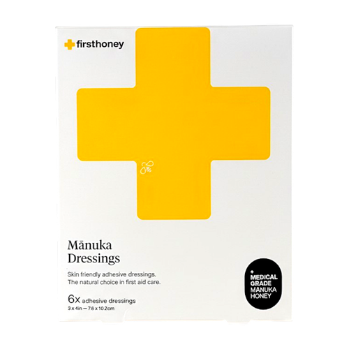 First Honey Manuka Dressings 6 Adhesive Bandages-image1