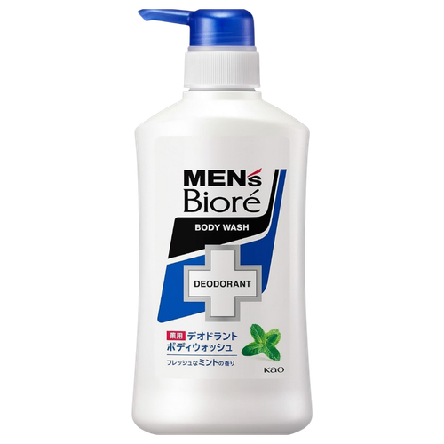 Biore Men's Deodorant Body Wash Fresh Mint-image1