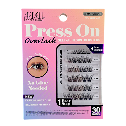 Ardell Press On OverLash Self-Adhesive Clusters-image1