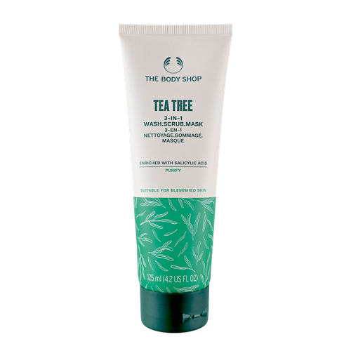 The Body Shop Tea Tree 3-in-1 Wash Scrub Mask
