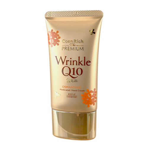 Kose Cosmeport Coen Rich The Premium Q10 White Wrinkle Care Hand Cream