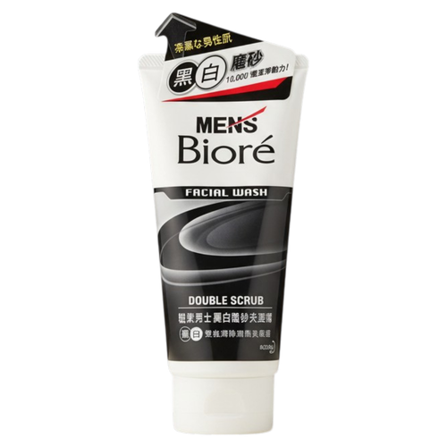 Biore Men's Double Scrub Facial Wash-image1