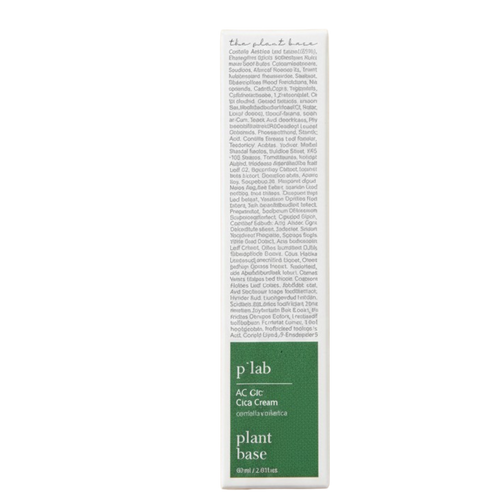 The Plant Base AC Clear Magic Cica Cream