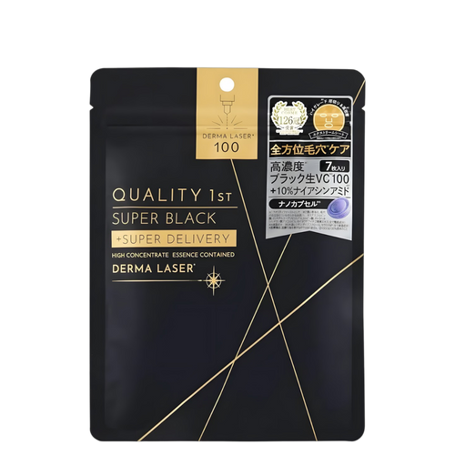 Quality 1st Derma Laser 100 Super Black Facial Mask