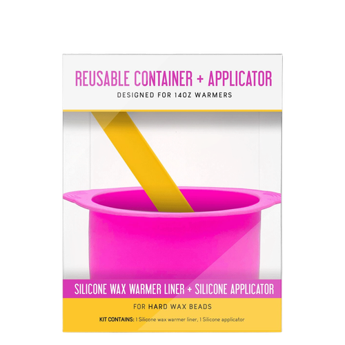 GiGi Silicone Wax Warmer Liner + Silicone Applicator-image1