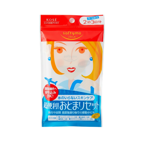 Kose Softymo 2 Nights Face Care Travel Set