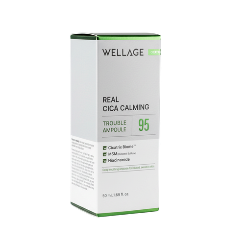 Wellage Real CICA Calming Trouble Ampoule 95 Serum