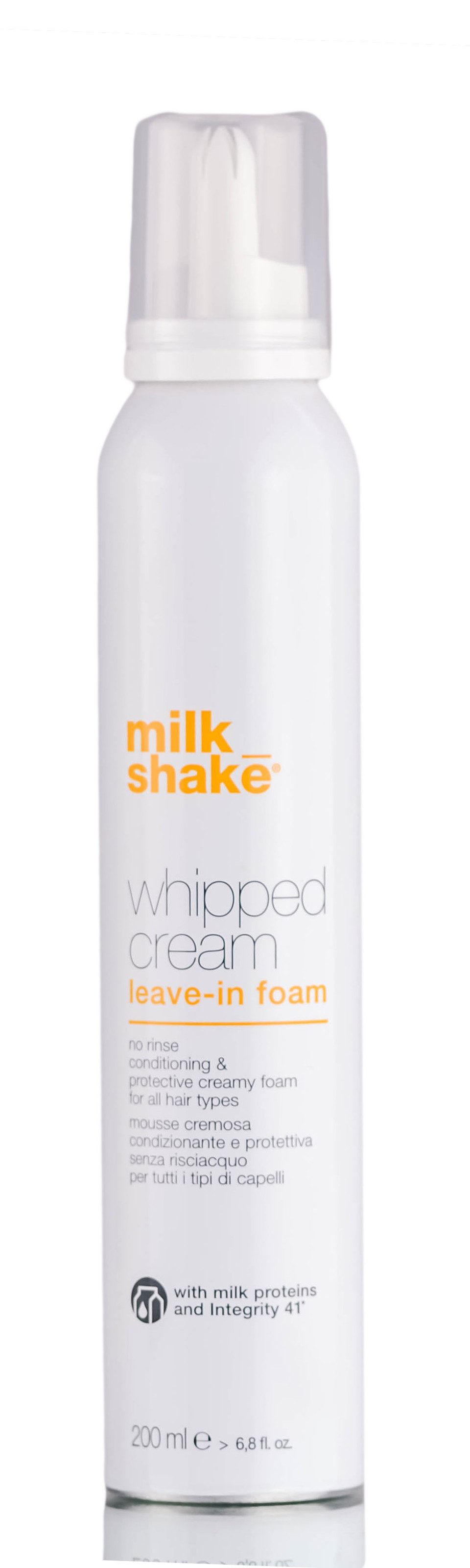 Milkshake Whipped Cream Leavein Foam