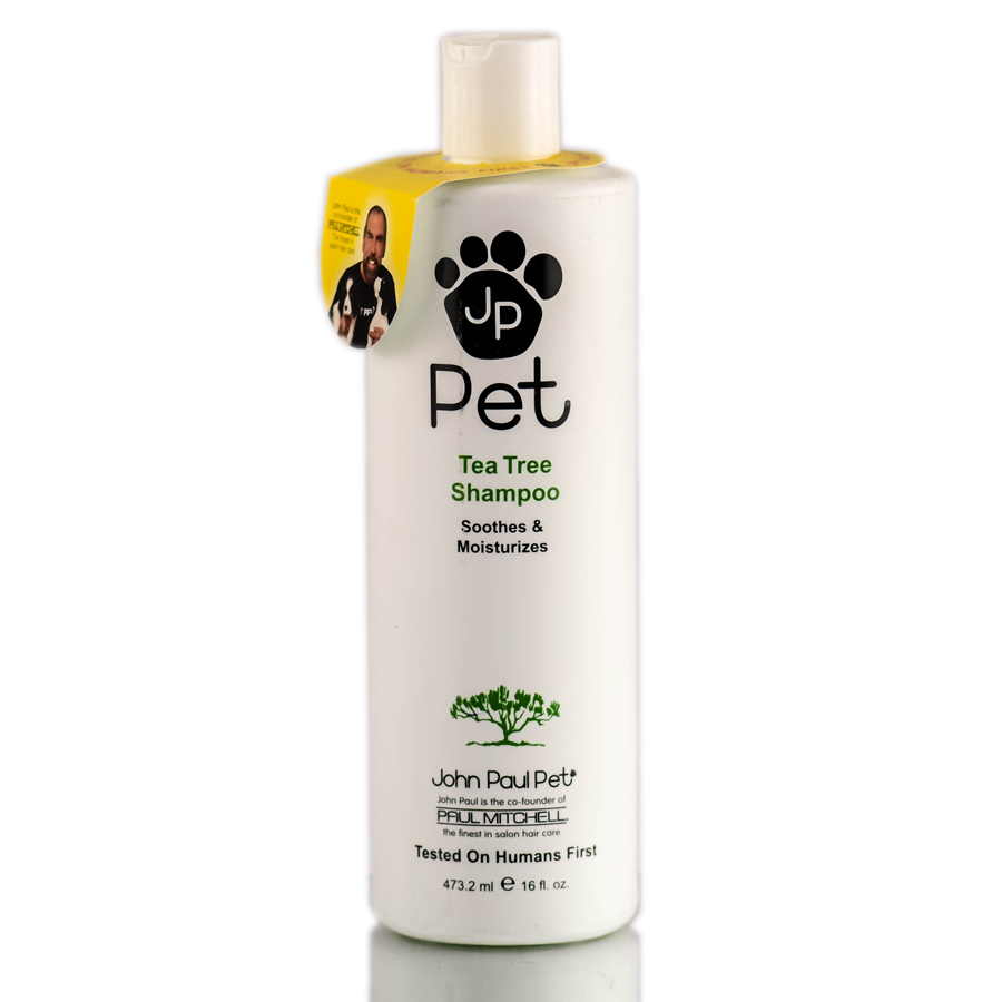 John Paul Pet Tea Tree Treatment Shampoo For Fleas, Ticks, and Hotspots