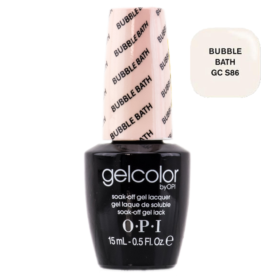 Opi Gel Nail Polish By Opi, .5 Gel Color - Bubble Bath - Bubble Bath