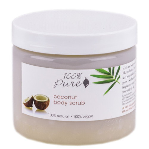 100 Pure Coconut Body Scrub