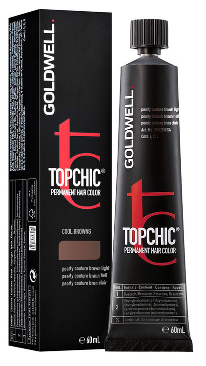 7KG - Mid Copper Gold Goldwell Topchic Professional Hair Color (2.1 oz.  tube)